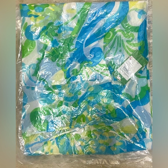NWT🩵LILLY PULITZER 4 KINGSTON MAXI CAFTAN CRYSTAL COAST GRAIL FIND!!!🩵 - Picture 11 of 13